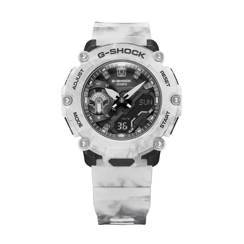 Casio G-Shock Analog-Dital Frozen Forest Men's Watch- GA-2200GC-7A